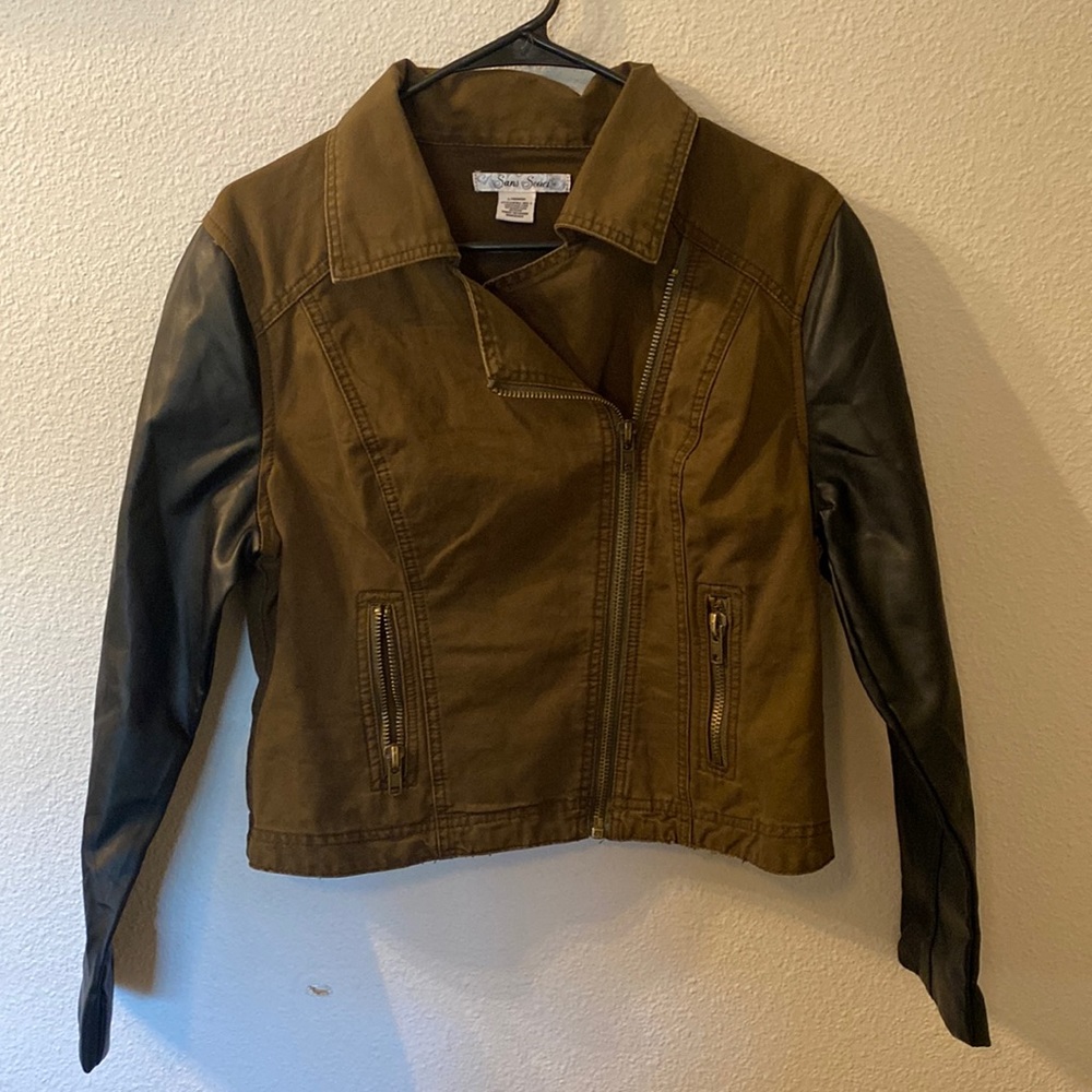 San Souci two tone jacket size large